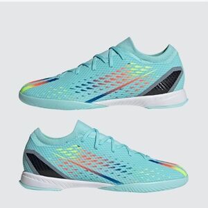 Adidas Speedportal 3 IN Indoor Boots Aqua/Blue/Yellow